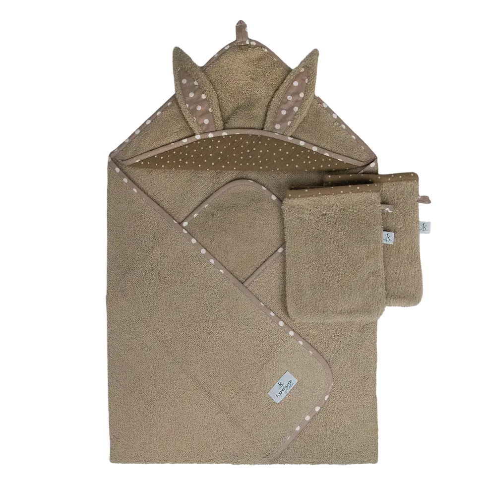 Miniaturbild: Handtuch mit 2 Waschlappen Ivory