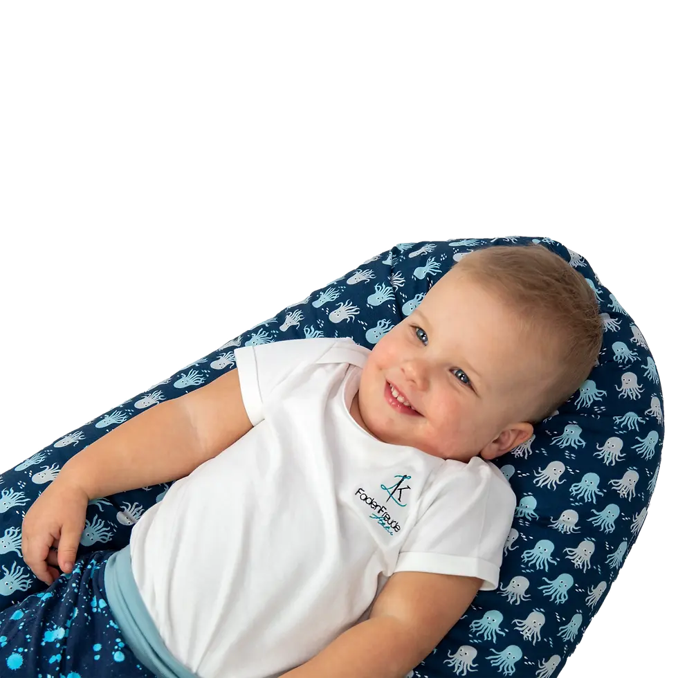 Miniaturbild: Stillkissen Kraken mit Kind