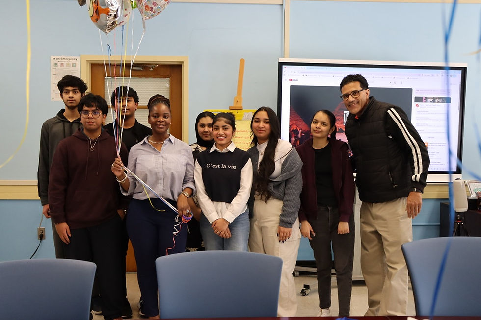 Celebration of MVB's Principle's Birthday!