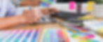 color samples used for tattoo ink 