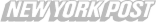 Logo of New York Post in gray
