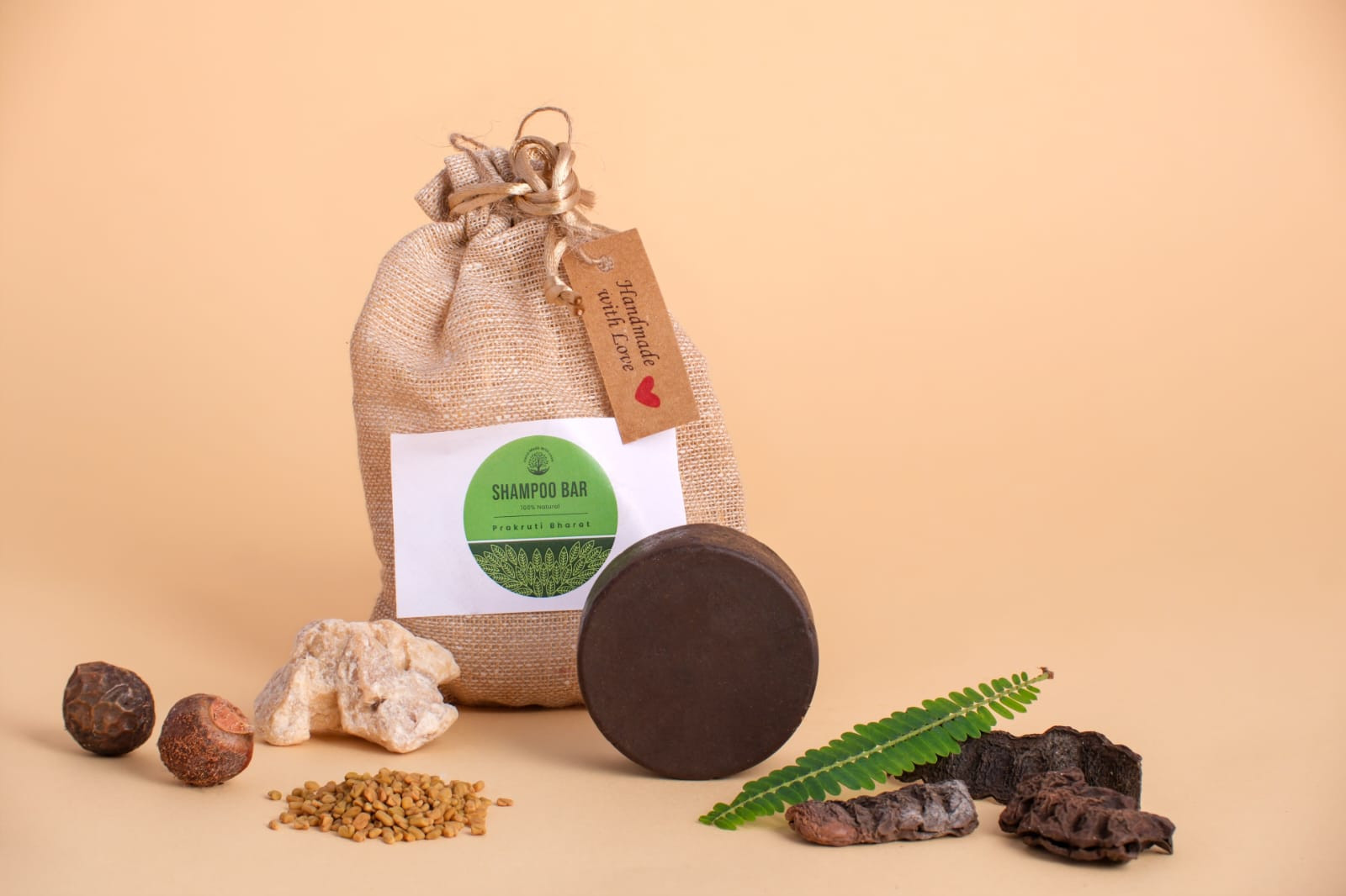 All in one shampoo bar