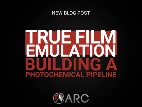 True Film Emulation: Building a Photochemical Pipeline