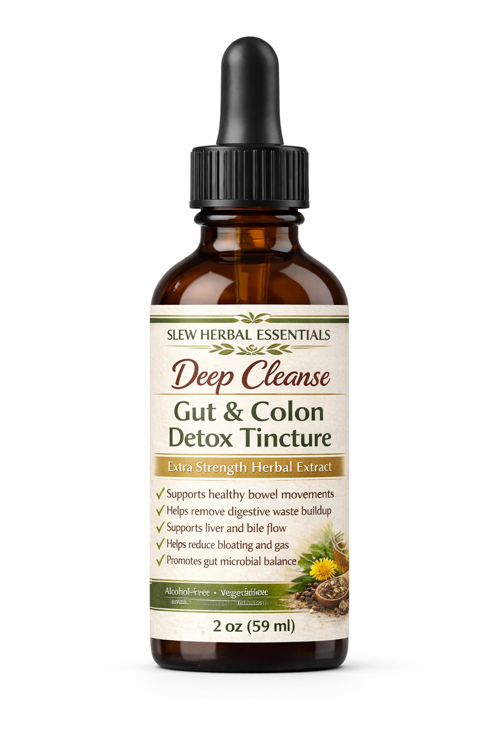 Deep Cleanse Gut & Colon Detox Tincture