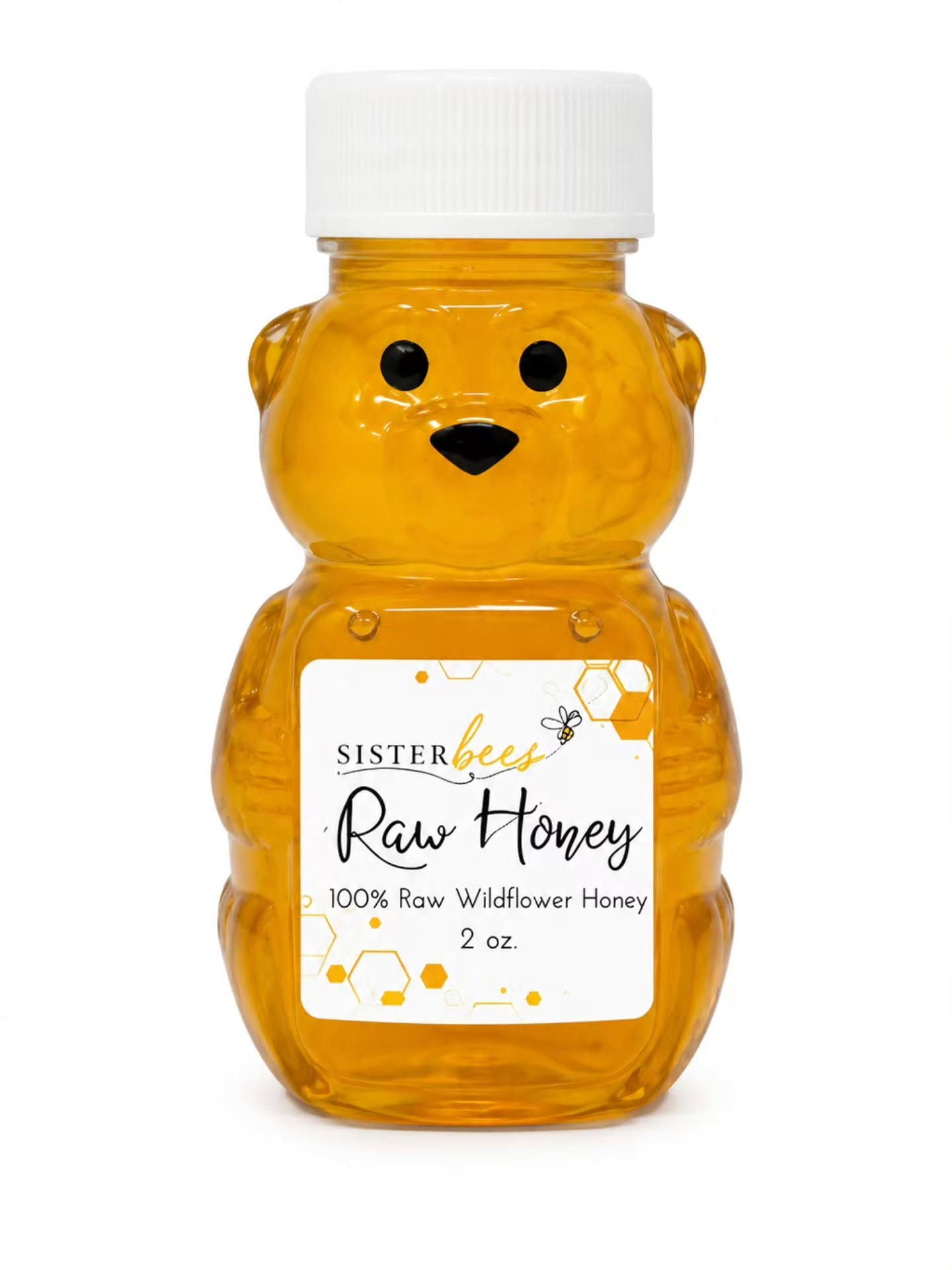 Raw Honey 100% Raw Wildflower Honey 2oz