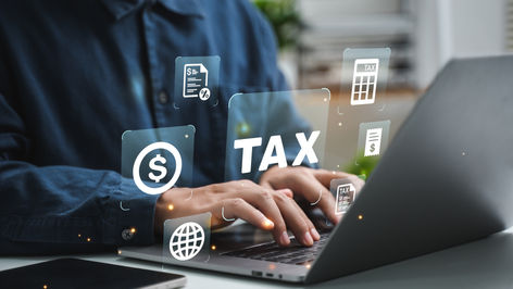 Financial records and accounting reports organized for April tax readiness and audit compliance