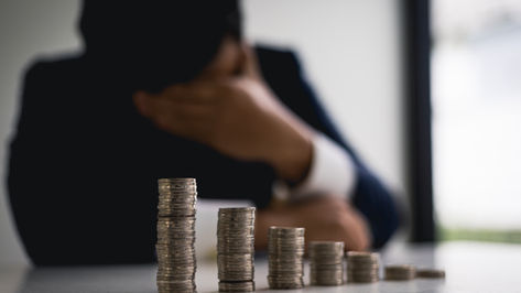 Business financial dashboard showing structured reporting, budgeting, and cash flow tracking