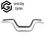 Thumbnail: Retro Motorbike Handlebar Scooter High-Rise Steering Wheel 7/8'' 22mm for Honda 