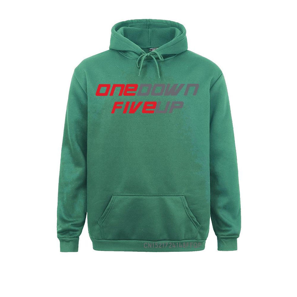 Thumbnail: One Down Five Up 1N23456 Sweatshirt Men Hoodie Soft Pullover Ride Moto Supermoto
