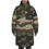 Thumbnail: Woodland Camo print Long Down Jacket