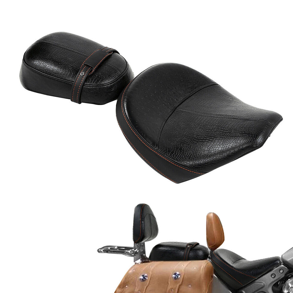 Thumbnail: Motorcycle Driver Rider & Passenger Seat For Indian Scout 2015-2023 2022 Sixty 2