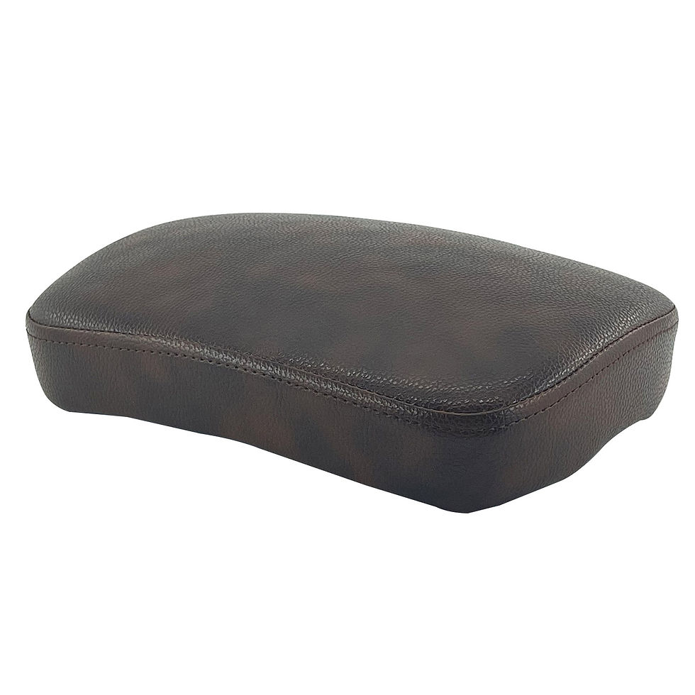 Thumbnail: Motorcycle 8 Suction Cup Rear Pillion Passenger Pad Seat For Harley Touring Soft