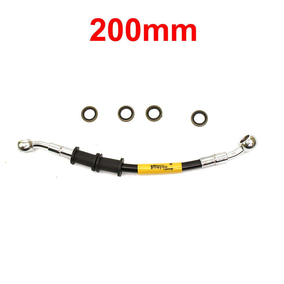 Thumbnail: Hydraulic Brake Hose Connector Adapter Tee Coupling for Motorcycle Dirt Pit Bike