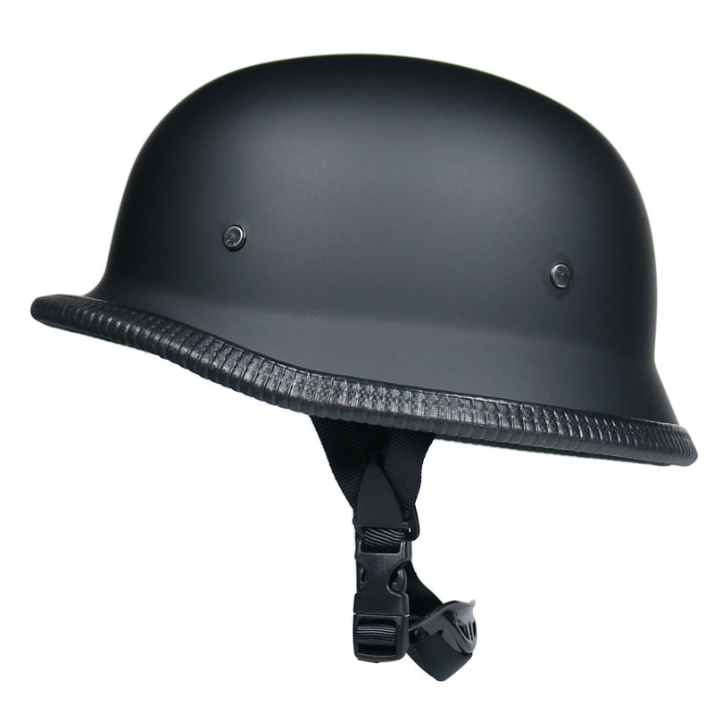 Thumbnail: World War II German style motorcycle helmet capacetes open face retro motorcycle