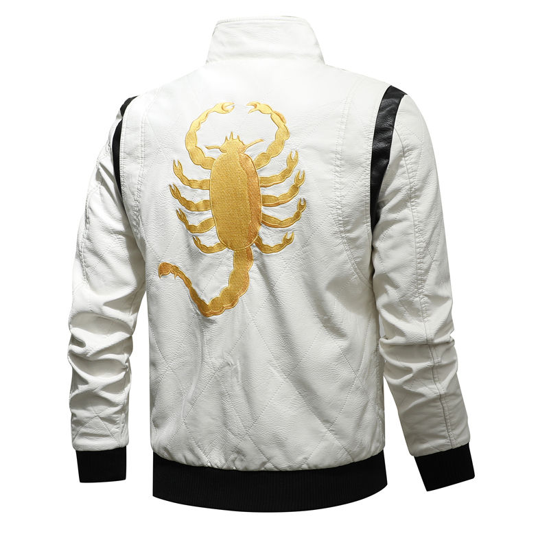 Thumbnail: Scorpion Embroidery Hooded Jacket