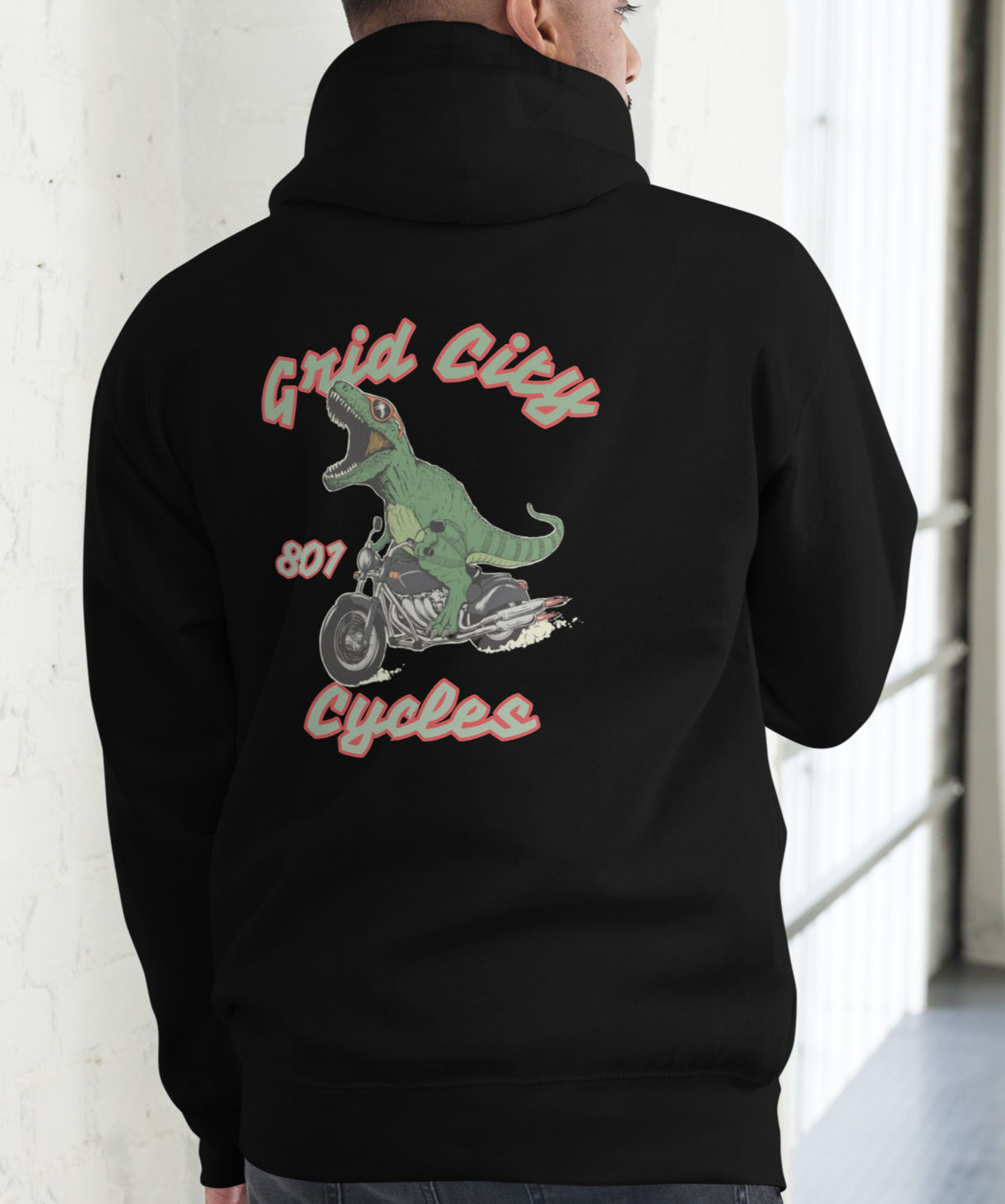 Bikasourus Rex Hoodie