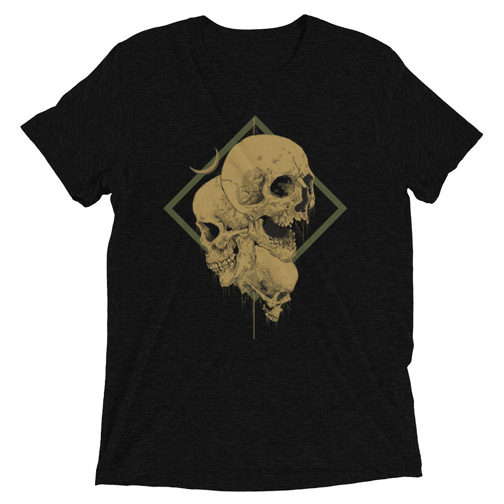 Three Skulls t-shirt