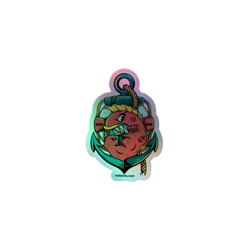 Hellfish Holographic stickers | Mst 2