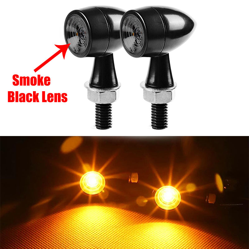 Thumbnail: 8mm Motorcycle Mini LED Turn Signal