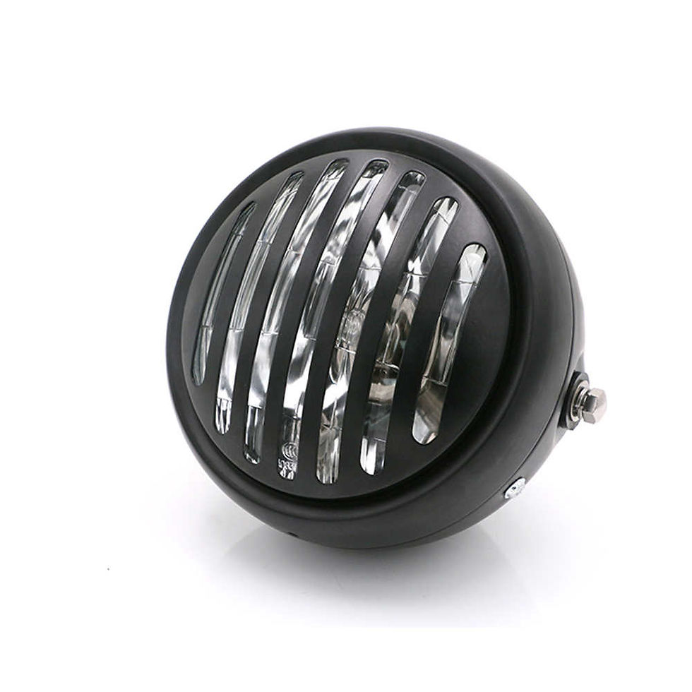 Thumbnail: 5.75'' Motorcycle Headlight Moto Light with Brackets for Honda CG125 GN125 CB CL