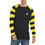 Thumbnail: Men's Long Sleeve T-shirt With Striped Sleeve
