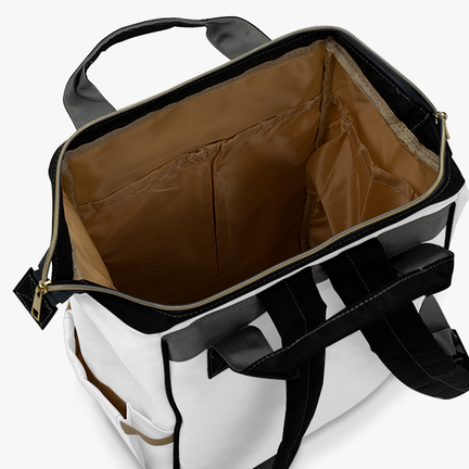 Thumbnail: Black Camo Diaper Backpack