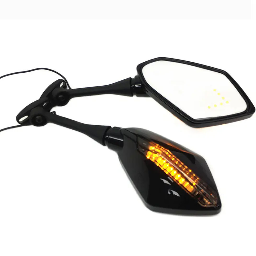 Thumbnail: Large Field Of View Rearview Mirror With Led Light