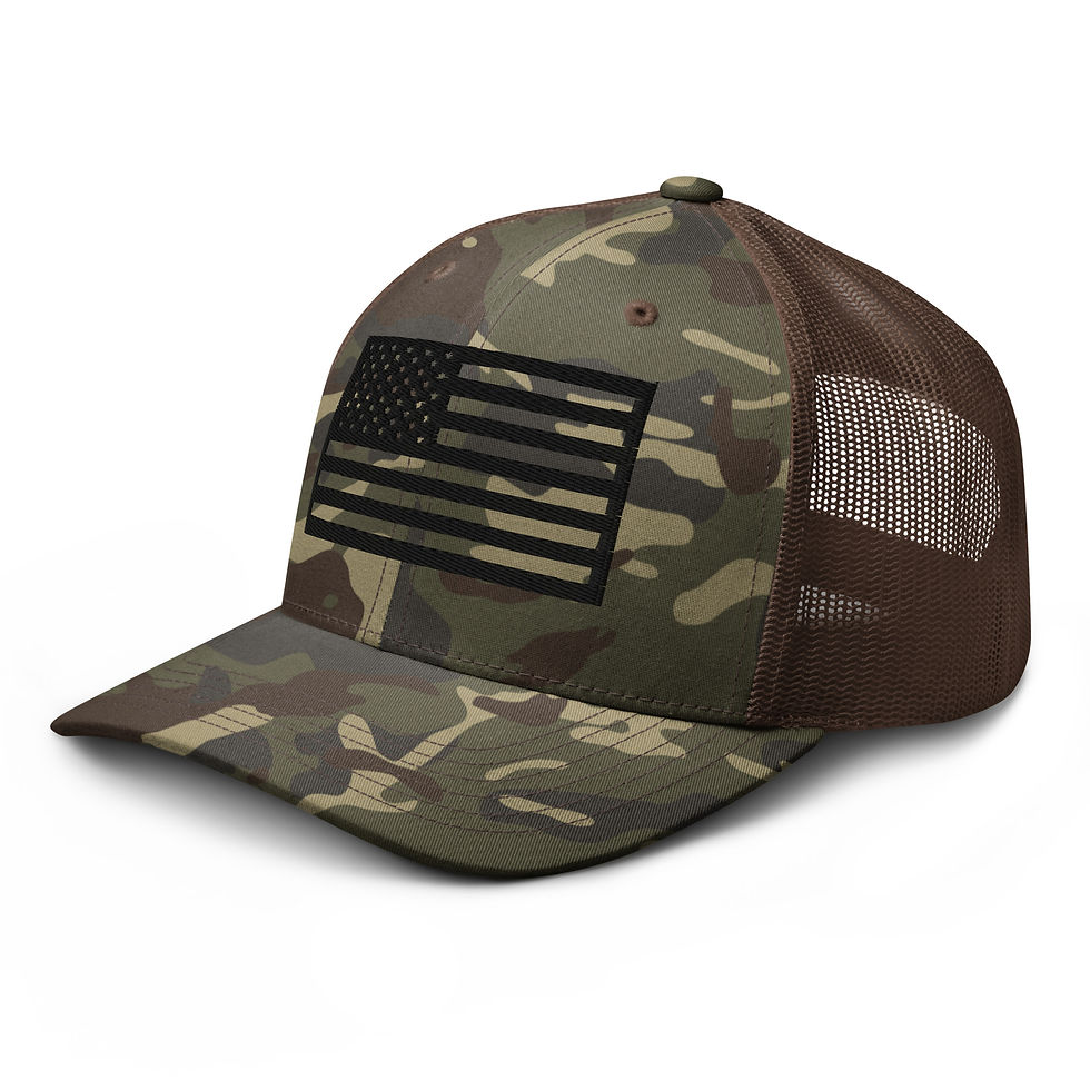 Thumbnail: Flag Camouflage trucker hat