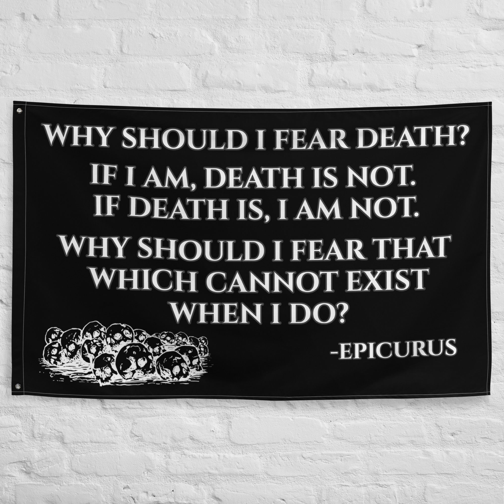 WHY FEAR DEATH FLAG