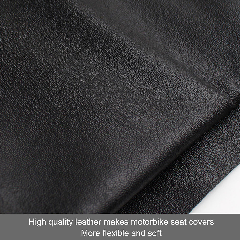 Thumbnail: Universal Motorcycle Leather Seat Cover DIY