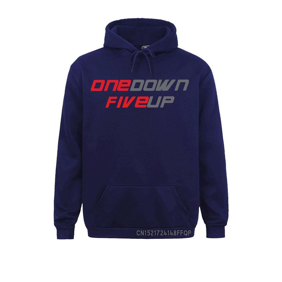 Thumbnail: One Down Five Up 1N23456 Sweatshirt Men Hoodie Soft Pullover Ride Moto Supermoto