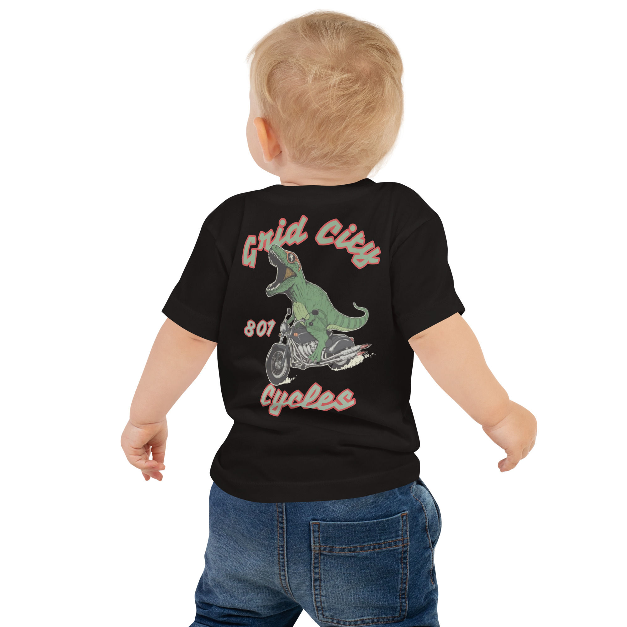 Bikasourus Baby Jersey Short Sleeve Tee