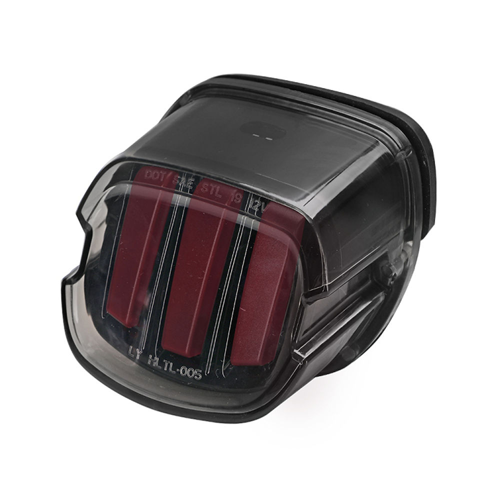 Thumbnail: Smoked Lens,LED Brake Tail Light For Harley