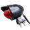 Thumbnail: 1PC Retro Modified Universal Motorcycle Stop Rear Light Scooter Visor Tail Lamp 