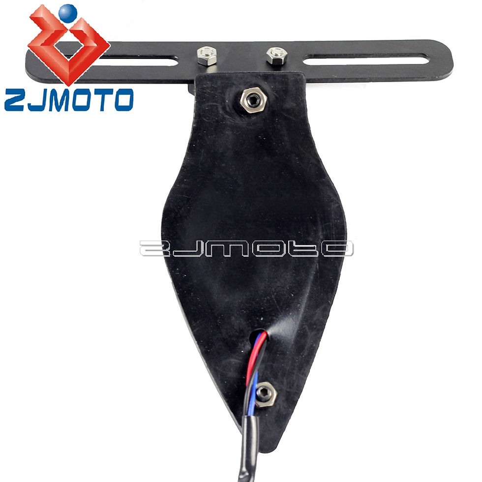 Thumbnail: Teardrop Taillight For Harley Honda Yamaha Cruisers