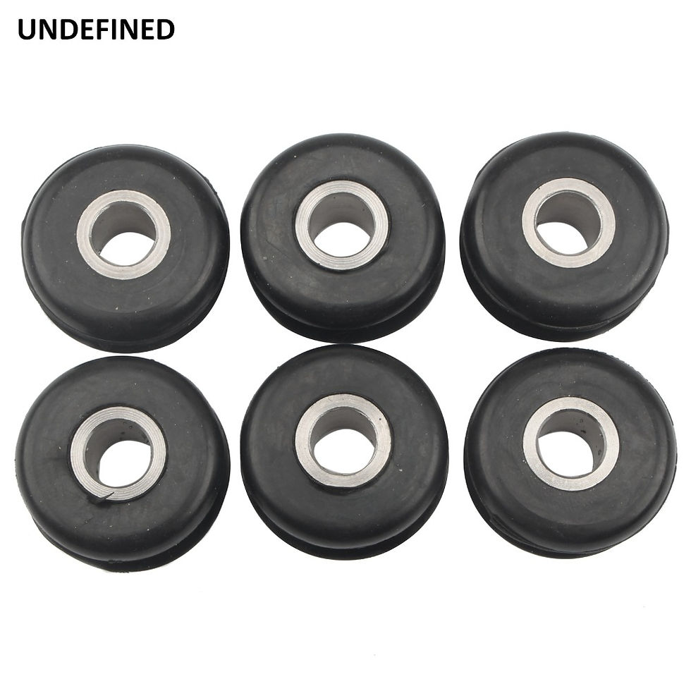 Thumbnail: Rubber Gas Tank Mount Grommets with Metal Sleeves