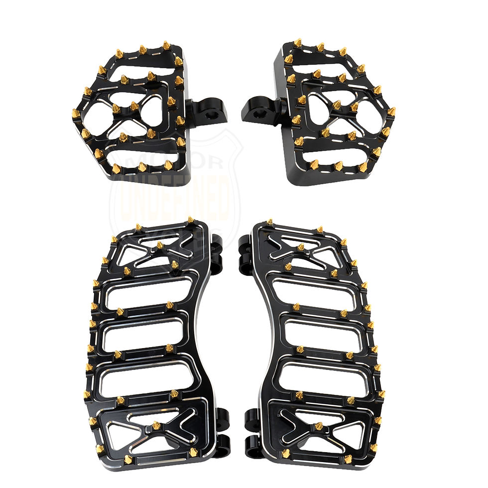 Thumbnail: Wide Floorboards MX Foot Pegs Footrest Driver Pedals for Harley Touring Road Kin