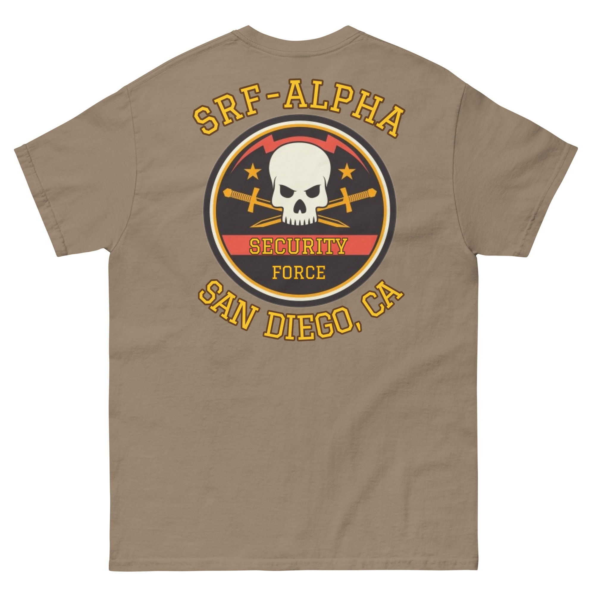 San Diego SRF Alpha force protection Tee
