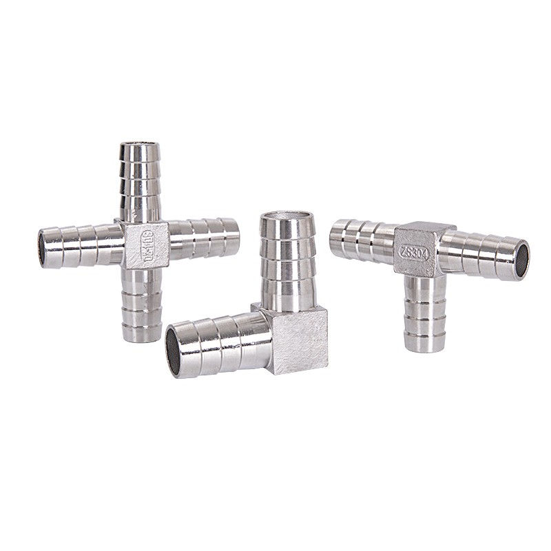 Thumbnail: 6 8 10 12 13 14 15 16 20 25 32 40 50 mm Hose Barb Elbow Corss Tee U Y Shape 2 3 