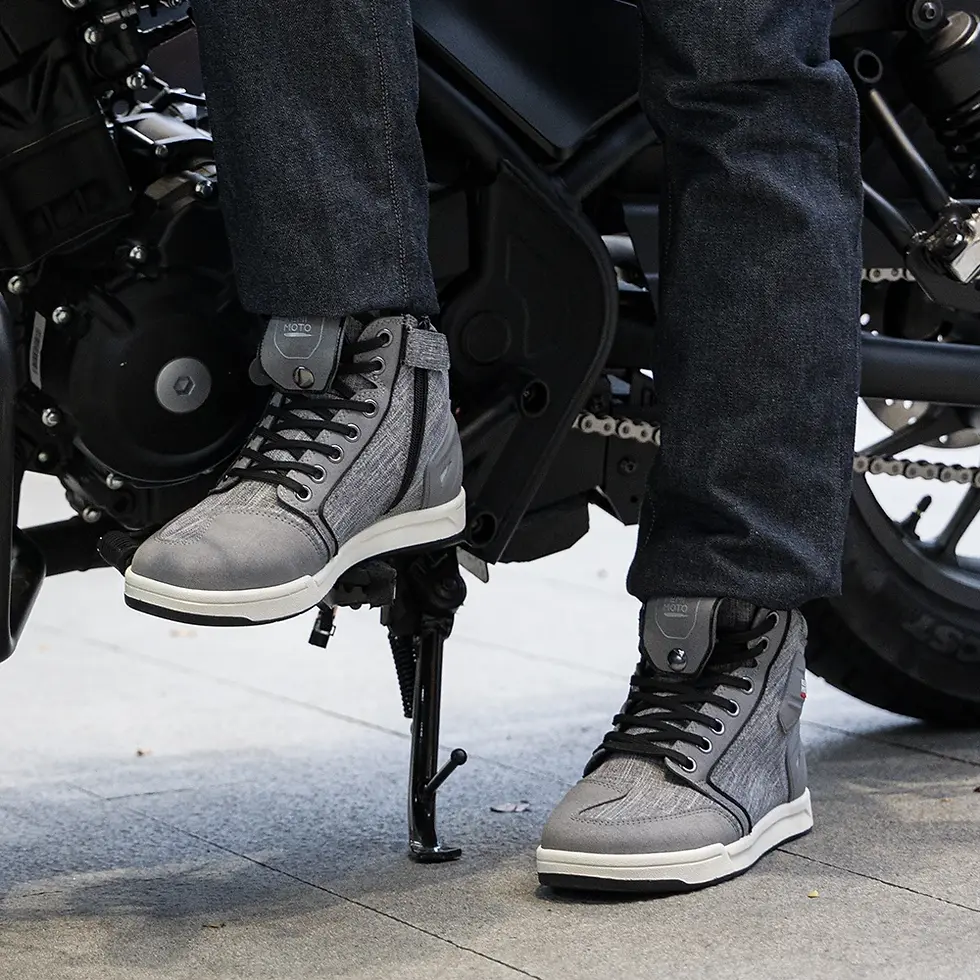 Thumbnail: KEMIMOTO Motorcycle Shoes, Men Casual Boot