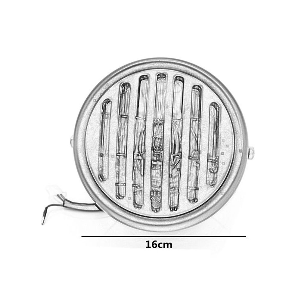 Thumbnail: 5.75'' Motorcycle Headlight Moto Light with Brackets for Honda CG125 GN125 CB CL
