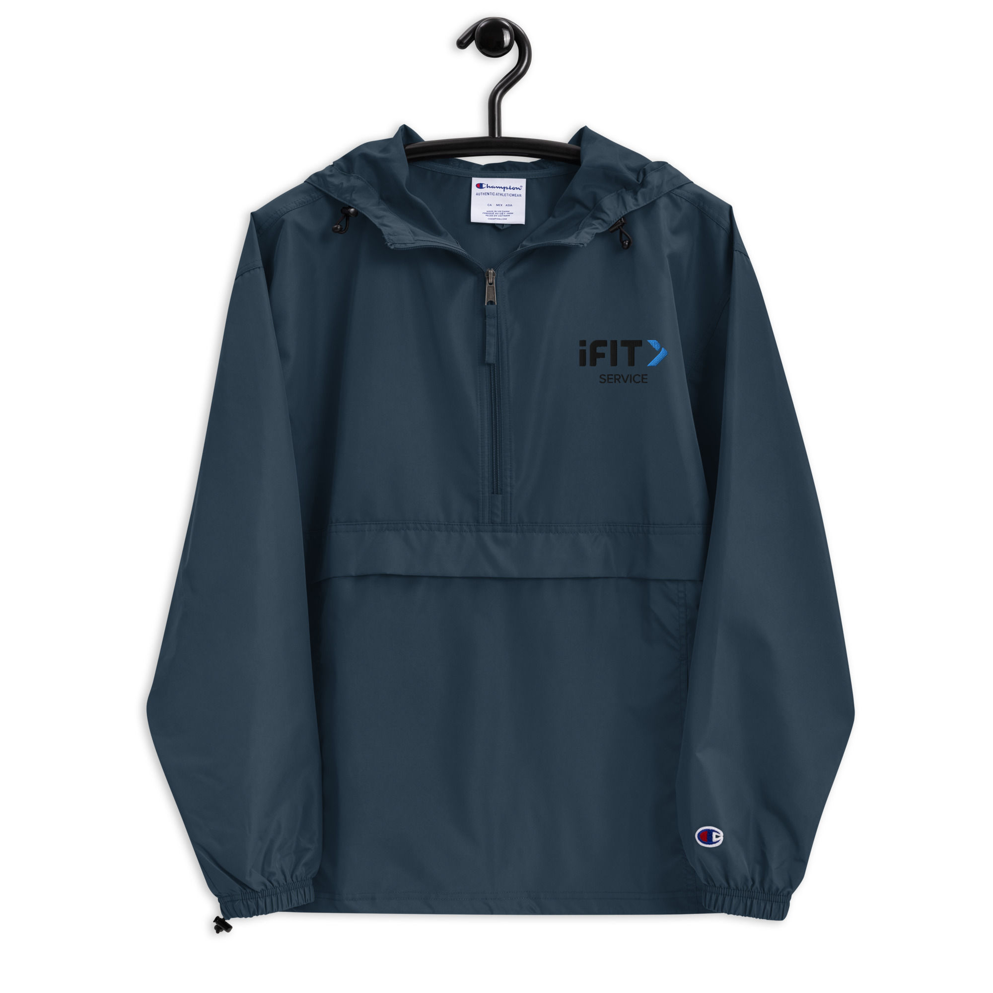IFIT Service Embroidered Champion Packable Jacket