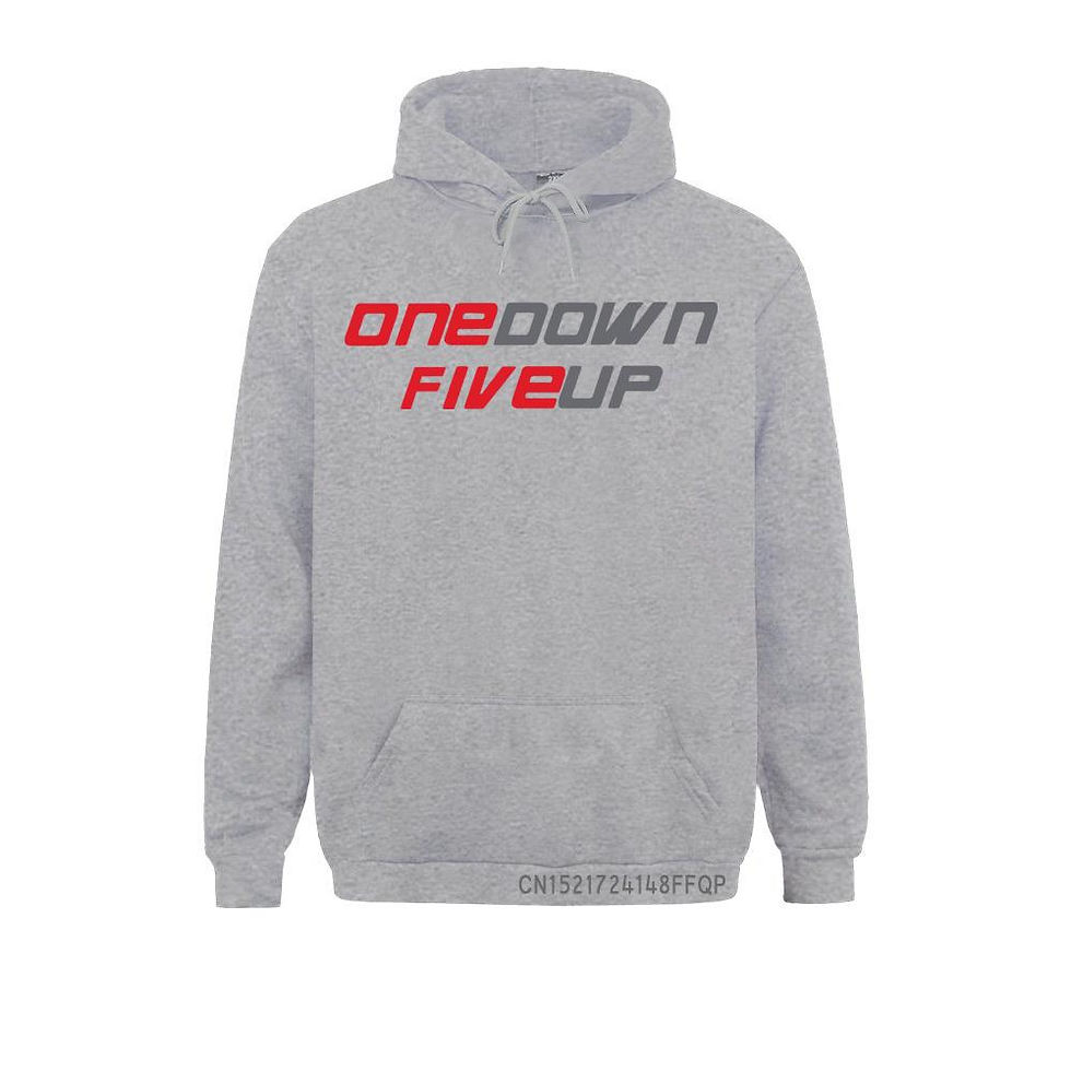 Thumbnail: One Down Five Up 1N23456 Sweatshirt Men Hoodie Soft Pullover Ride Moto Supermoto