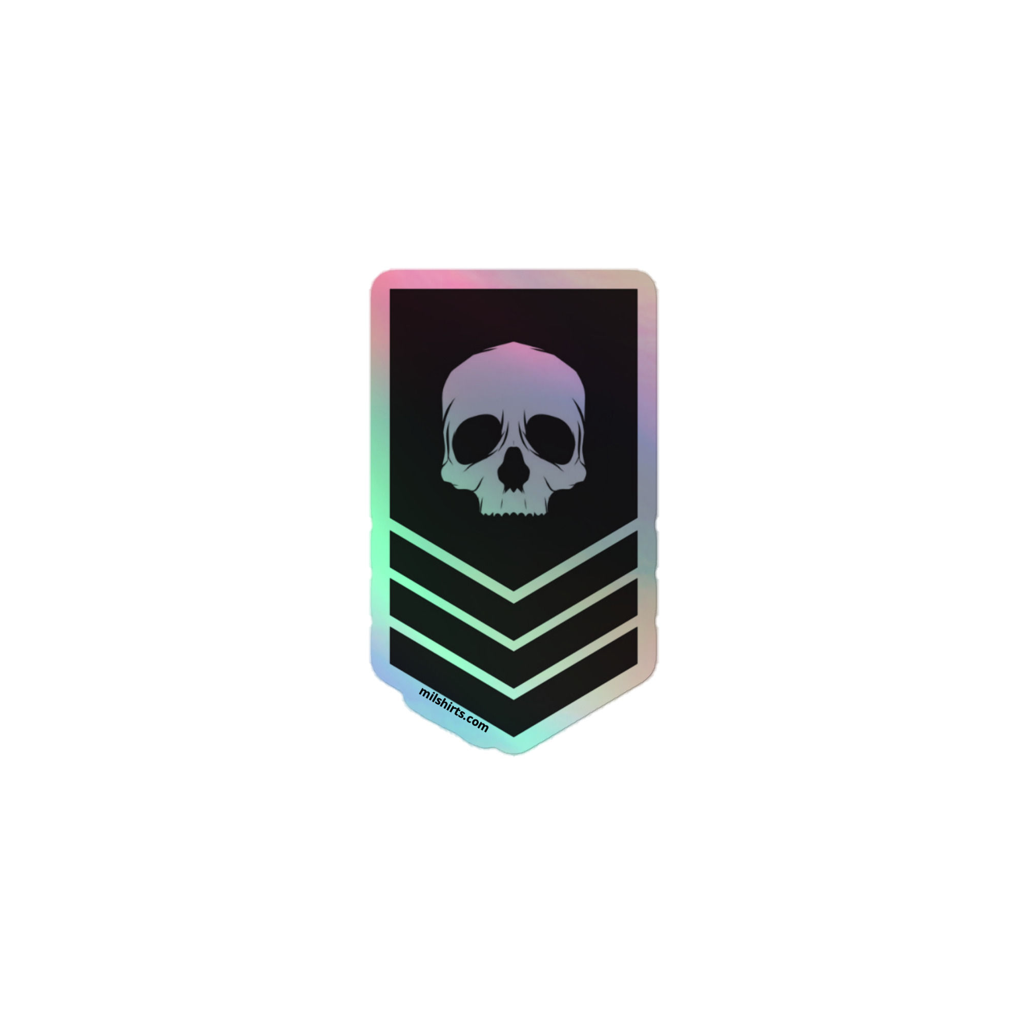 Petty officer's murder Holographic stickers