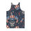Thumbnail: Uncle Sam skull Tank Top copy