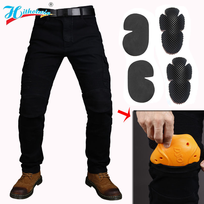 Thumbnail: spring autumn Motorcycle Riding Pants Protective Pants Motocross Racing Denim Je