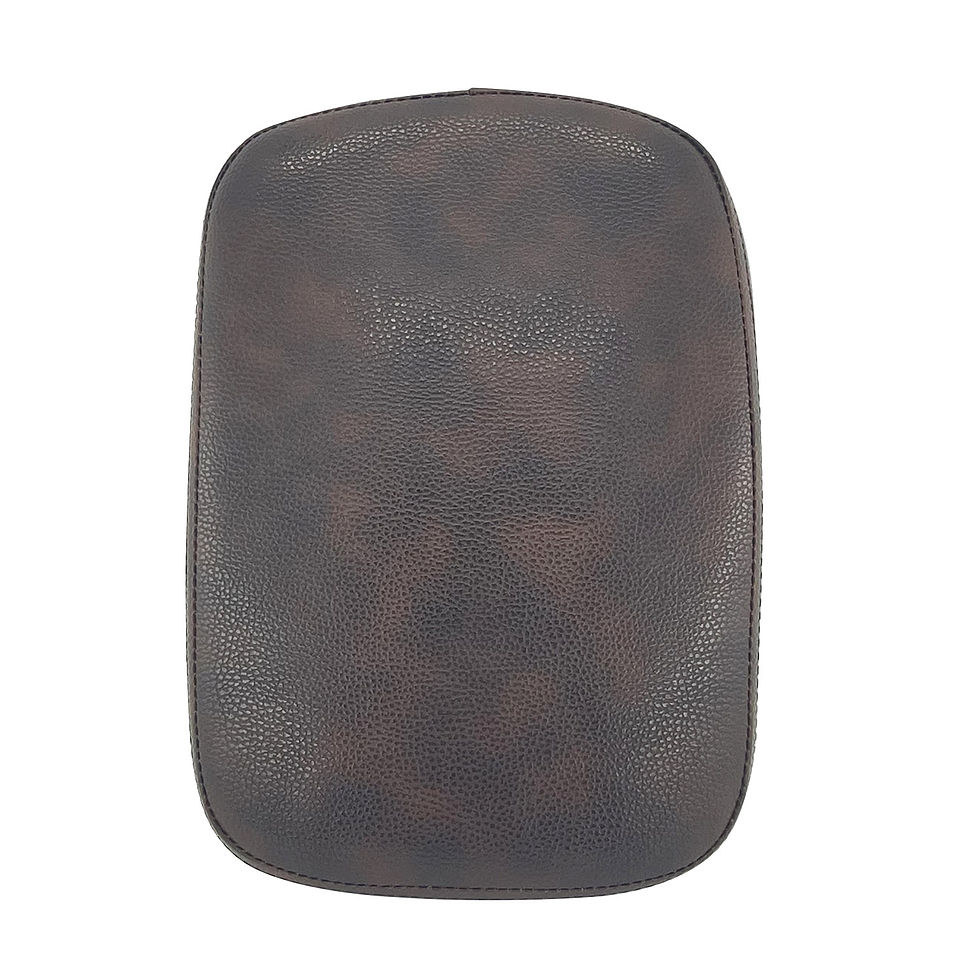 Thumbnail: Motorcycle 8 Suction Cup Rear Pillion Passenger Pad Seat For Harley Touring Soft