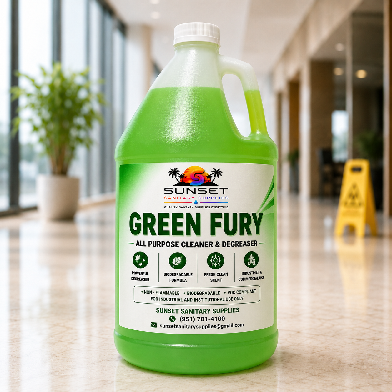 Green Fury All-Purpose Cleaner & Degreaser