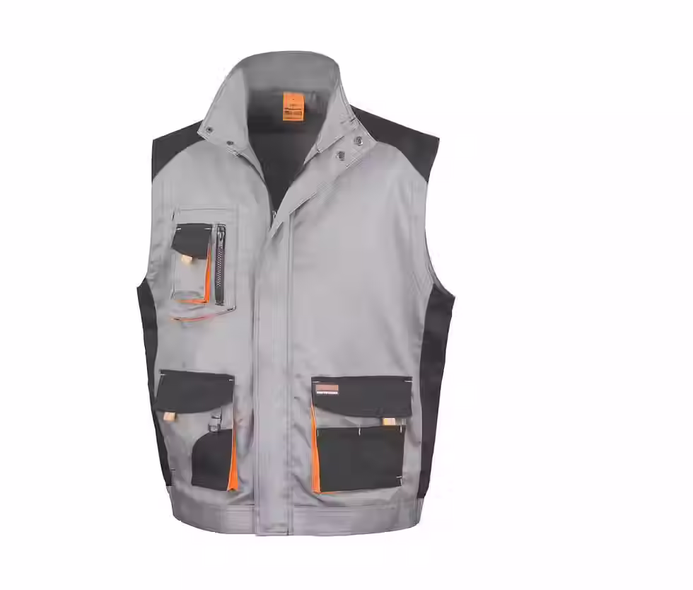 Bodywarmer de travail gris
