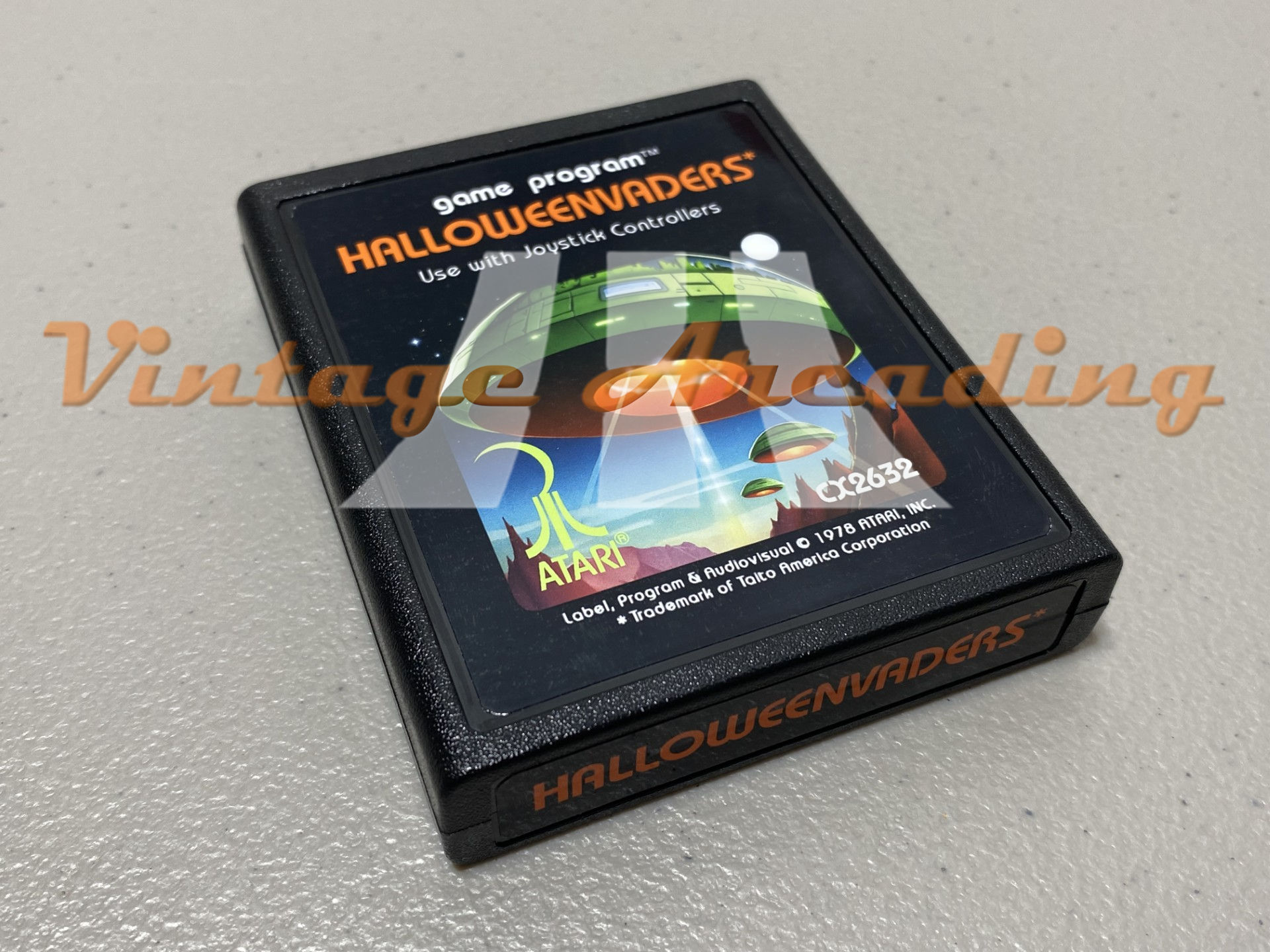 Halloweenvaders (Atari 2600) Game Cartridge, NTSC